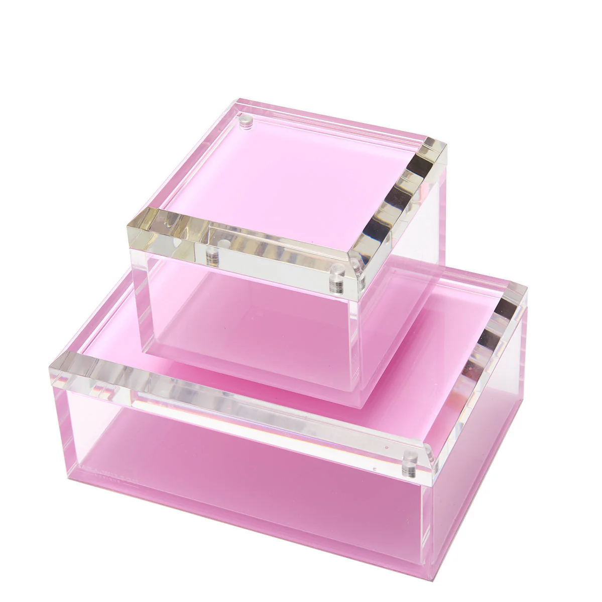 Photo Box - 4' X 4" Pastel Pink - Image 4