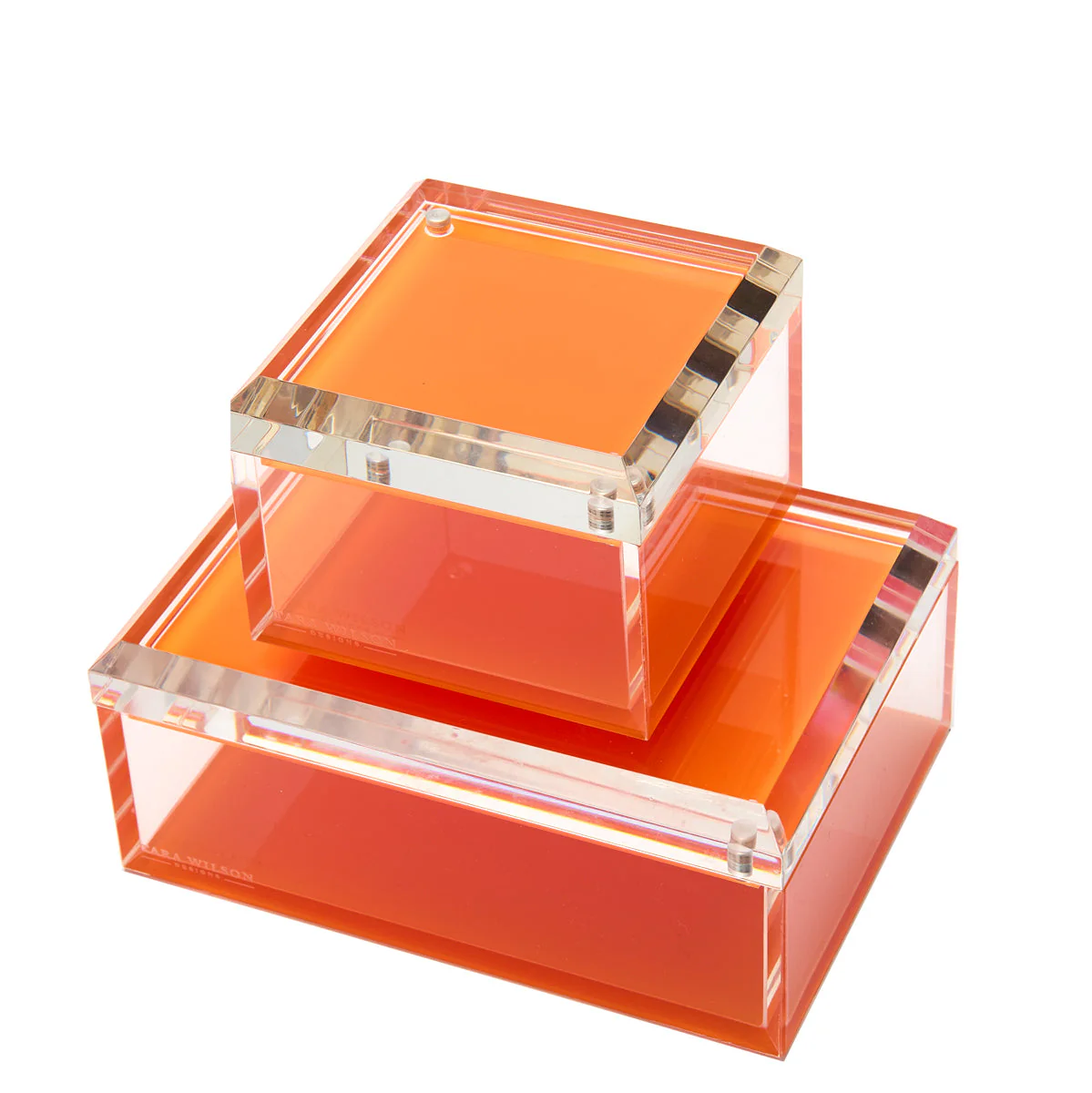 Photo Box - 5" X 7" - Orange - Image 4