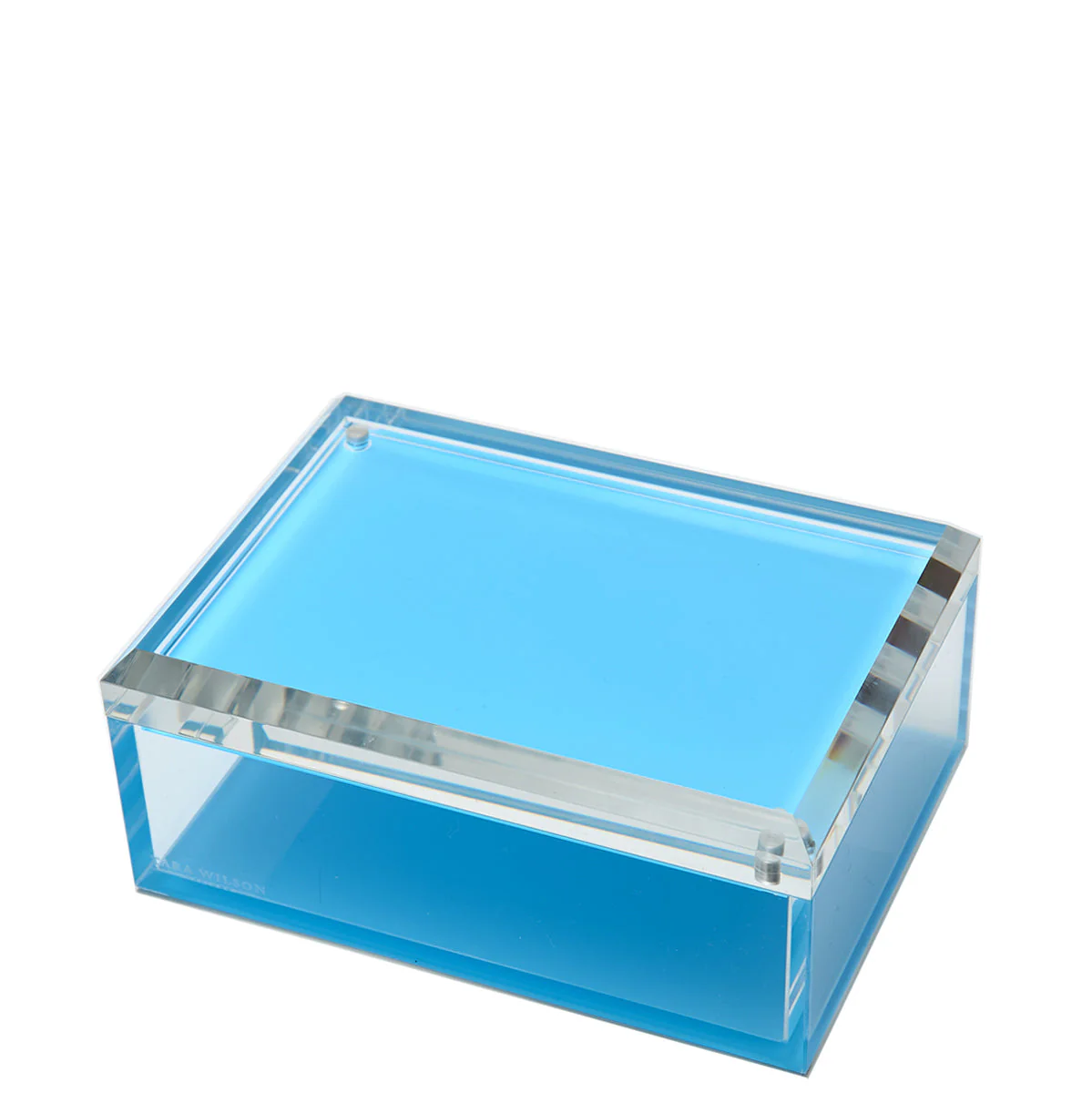Photo Box - 5" X 7"  Pastel Blue - Image 3