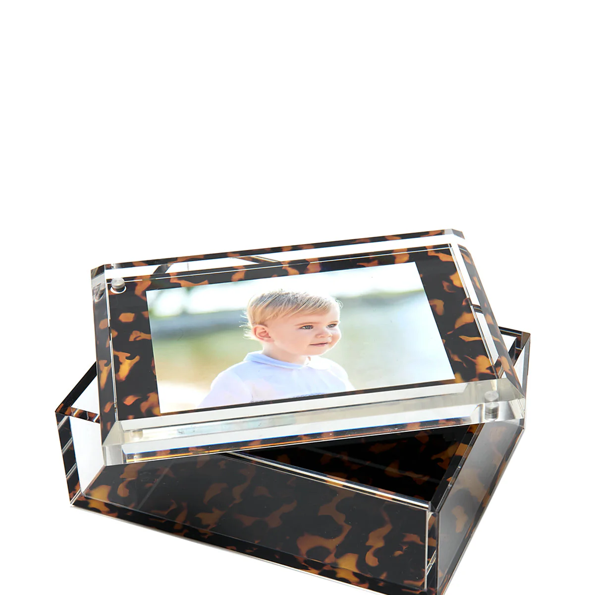 Photo Box - 5" X 7"  Tortoise - Image 2