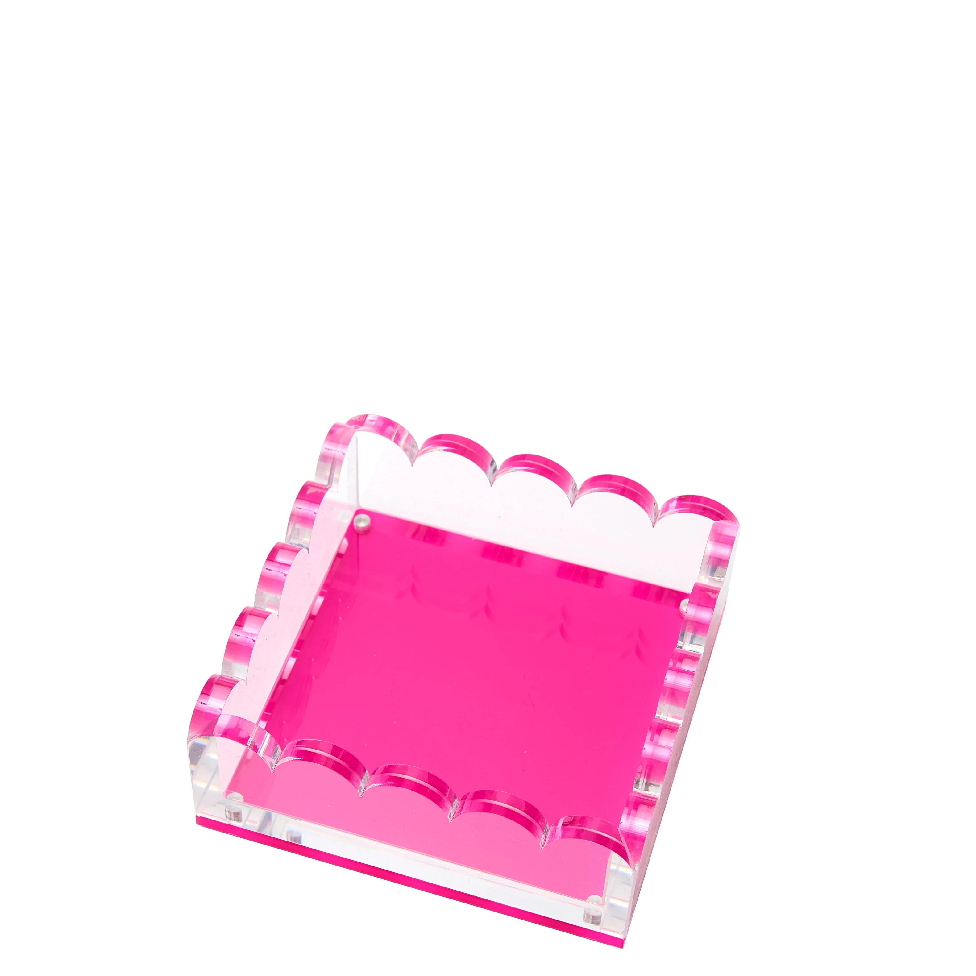 Scallop Photo Tray - Small - Pink - Image 2
