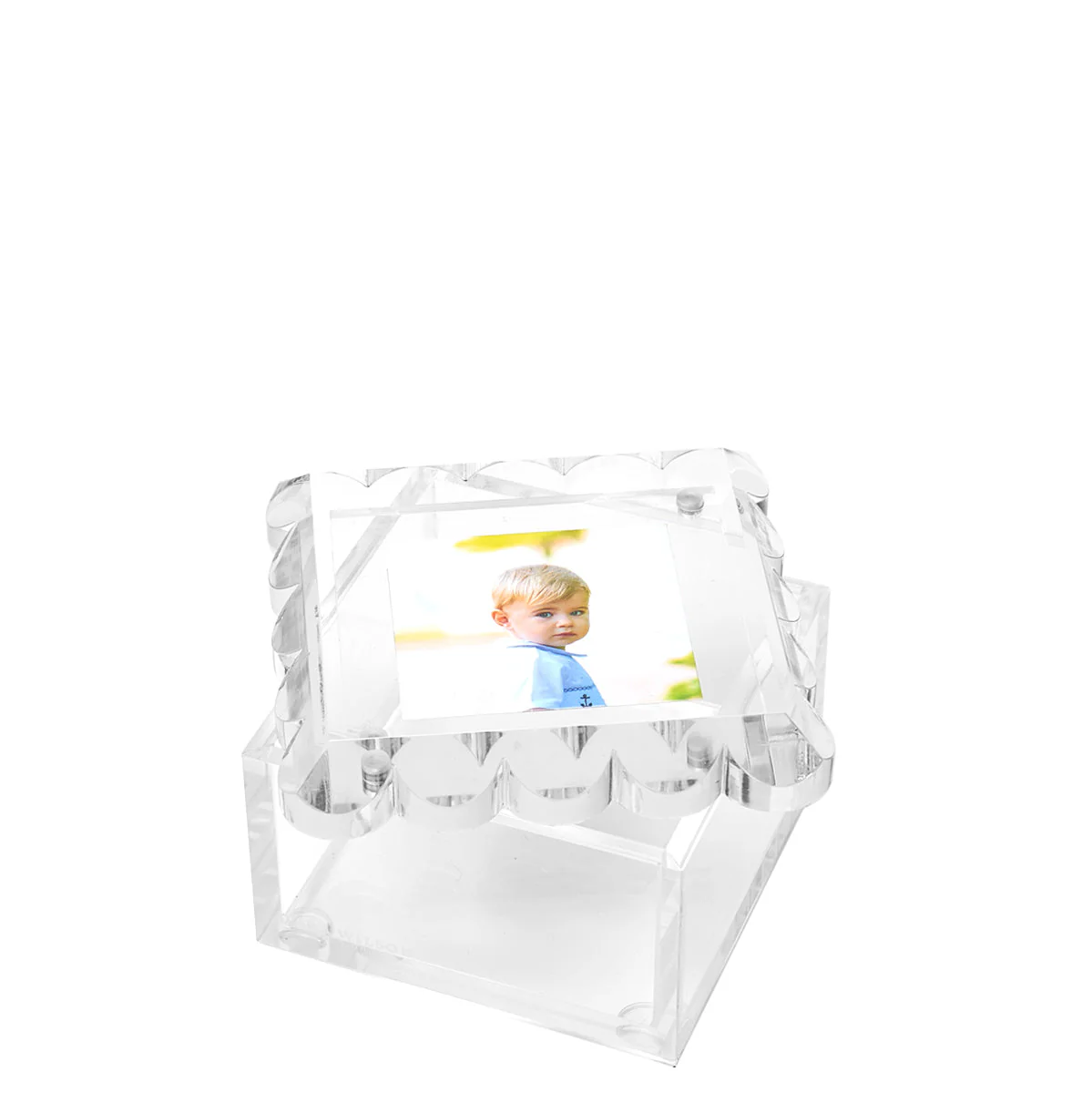 Square Scallop Photo Box - Image 2