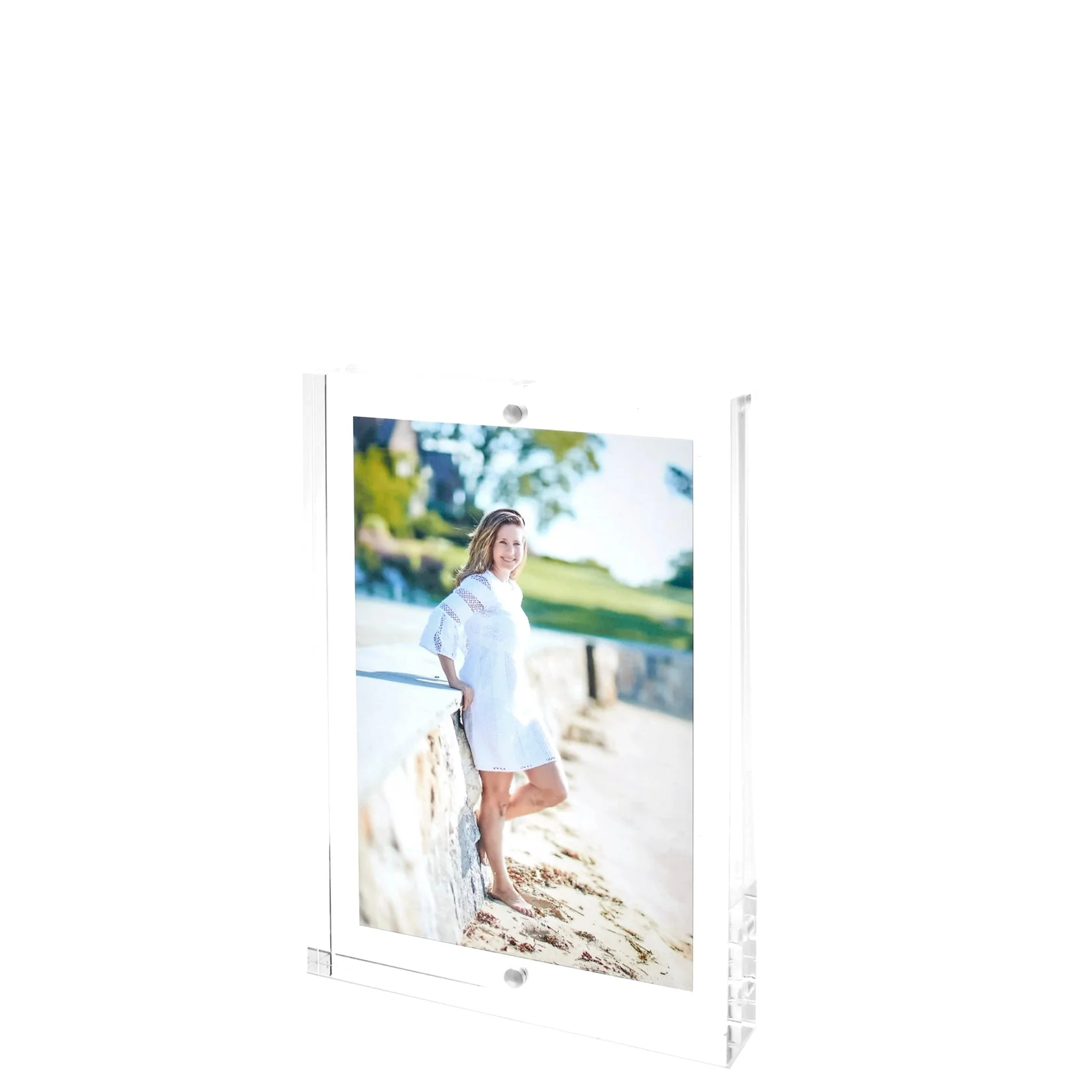 Thick Block Frame 4" X 6" - Double Sided
