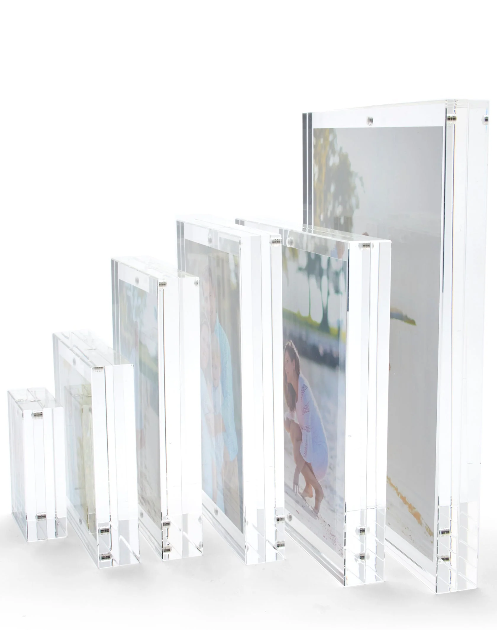 Thick Block Frame 6" X 6" - Double Sided - Image 2