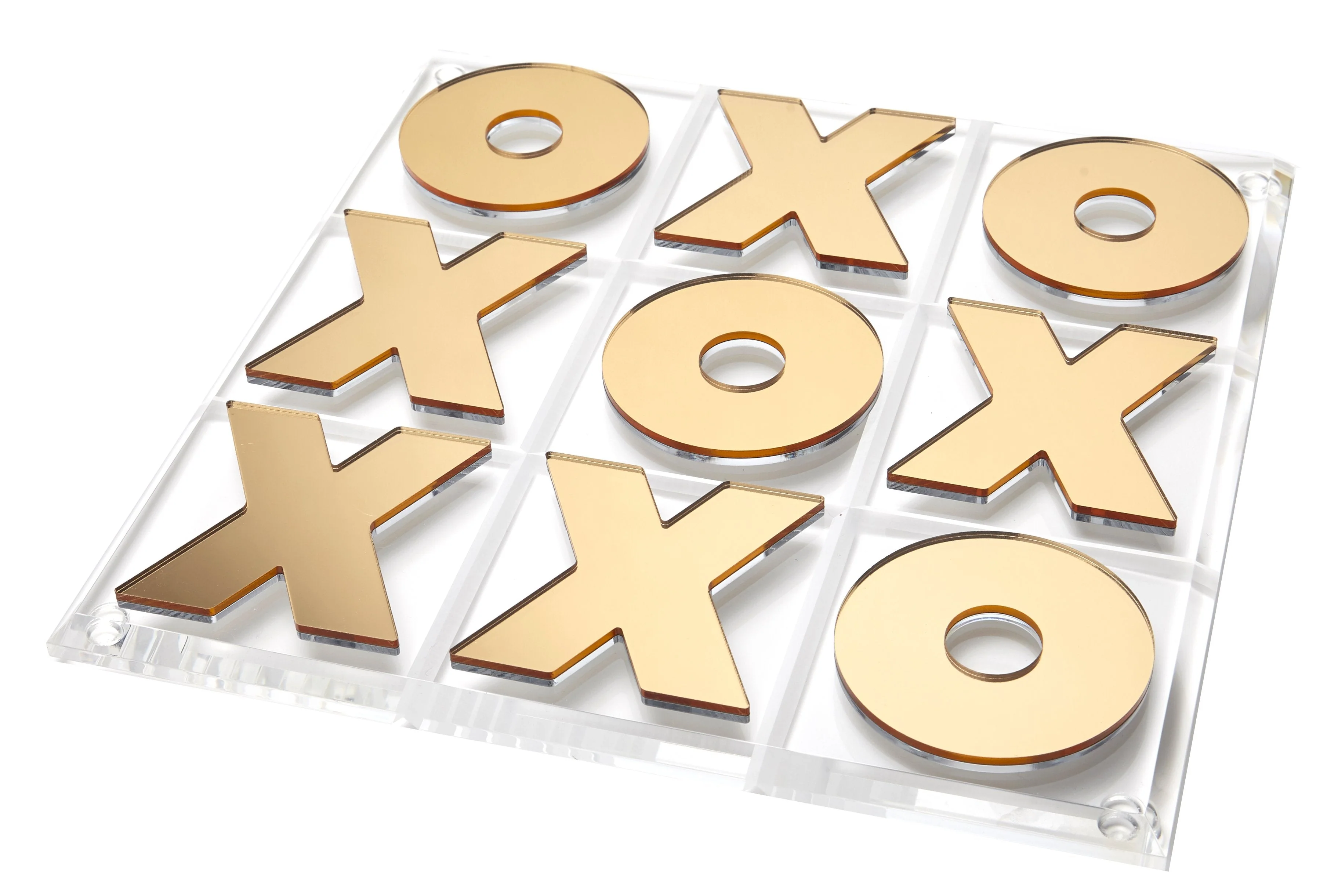 Tic Tac Toe - Reversible Mirror Gold + Silver - Image 4