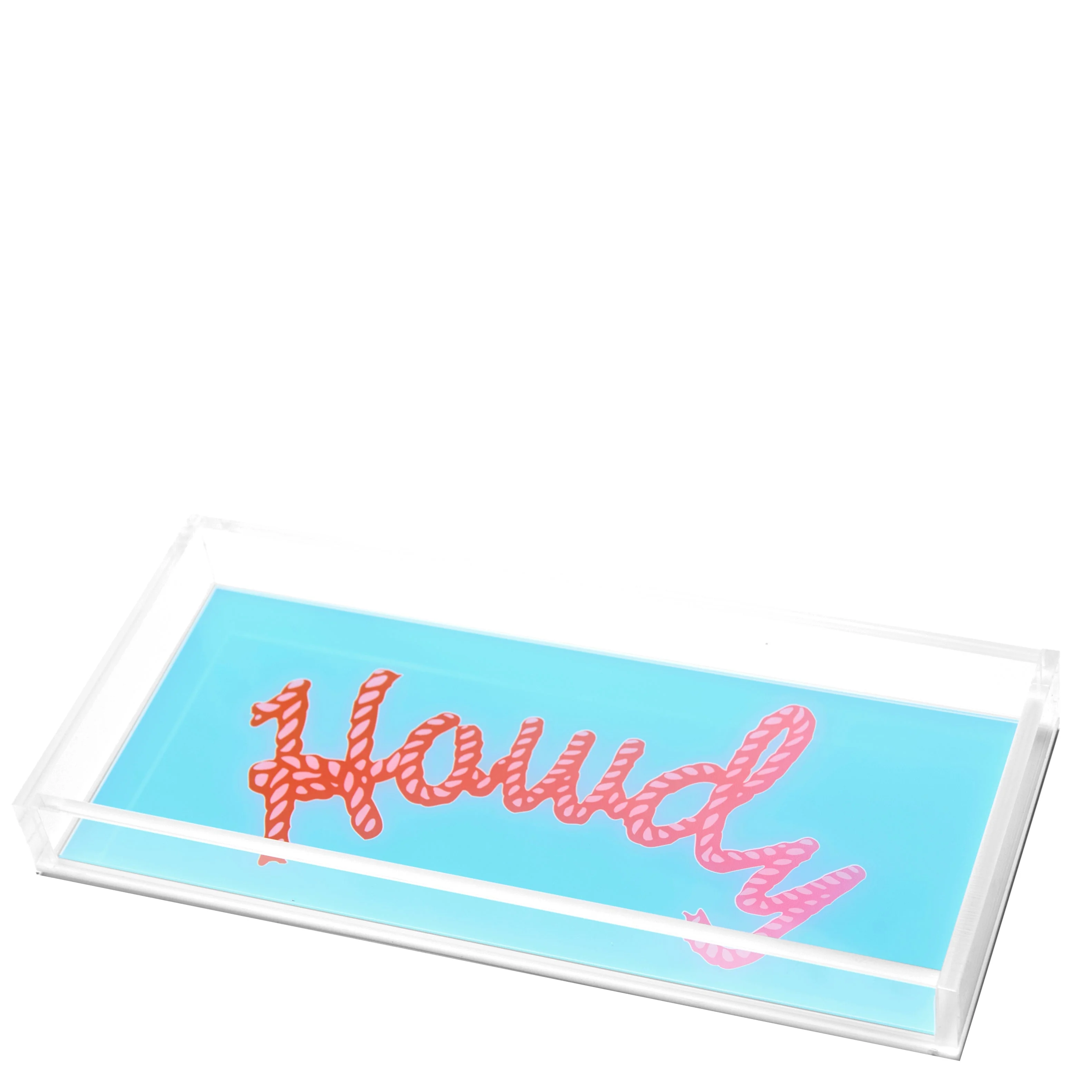 Tray - Blue Howdy