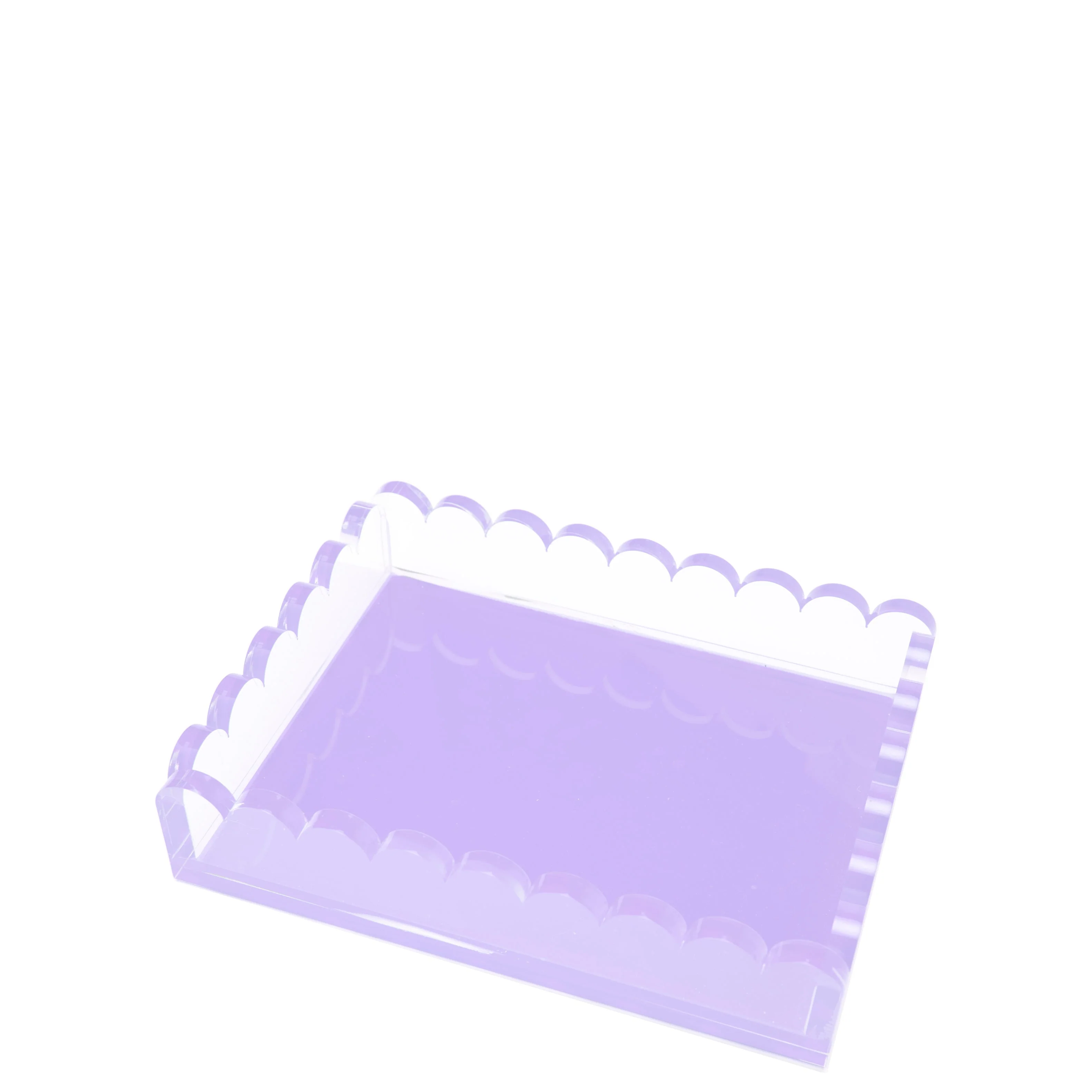 Tray - Scallop - Lavender