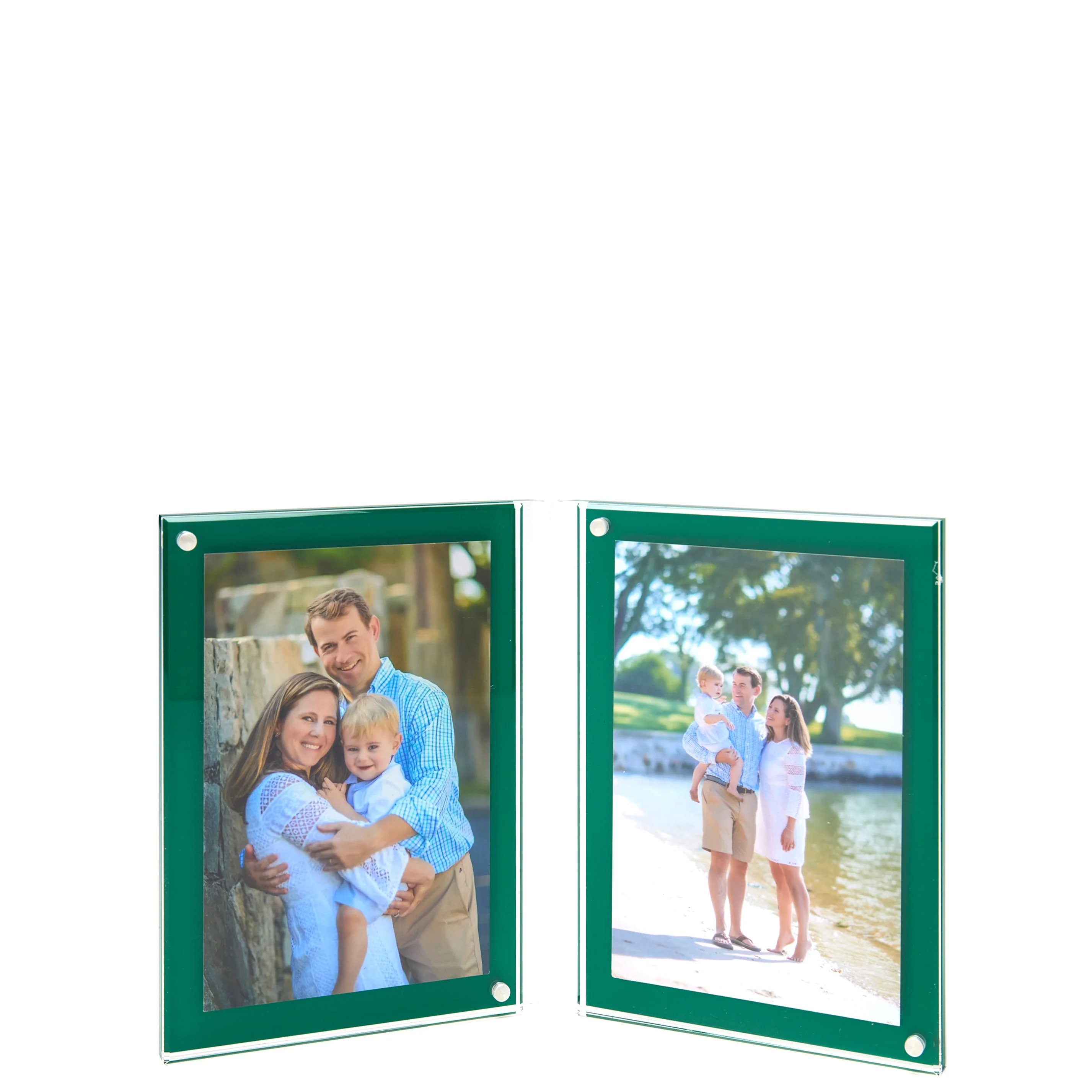 Large Double Frame - Green