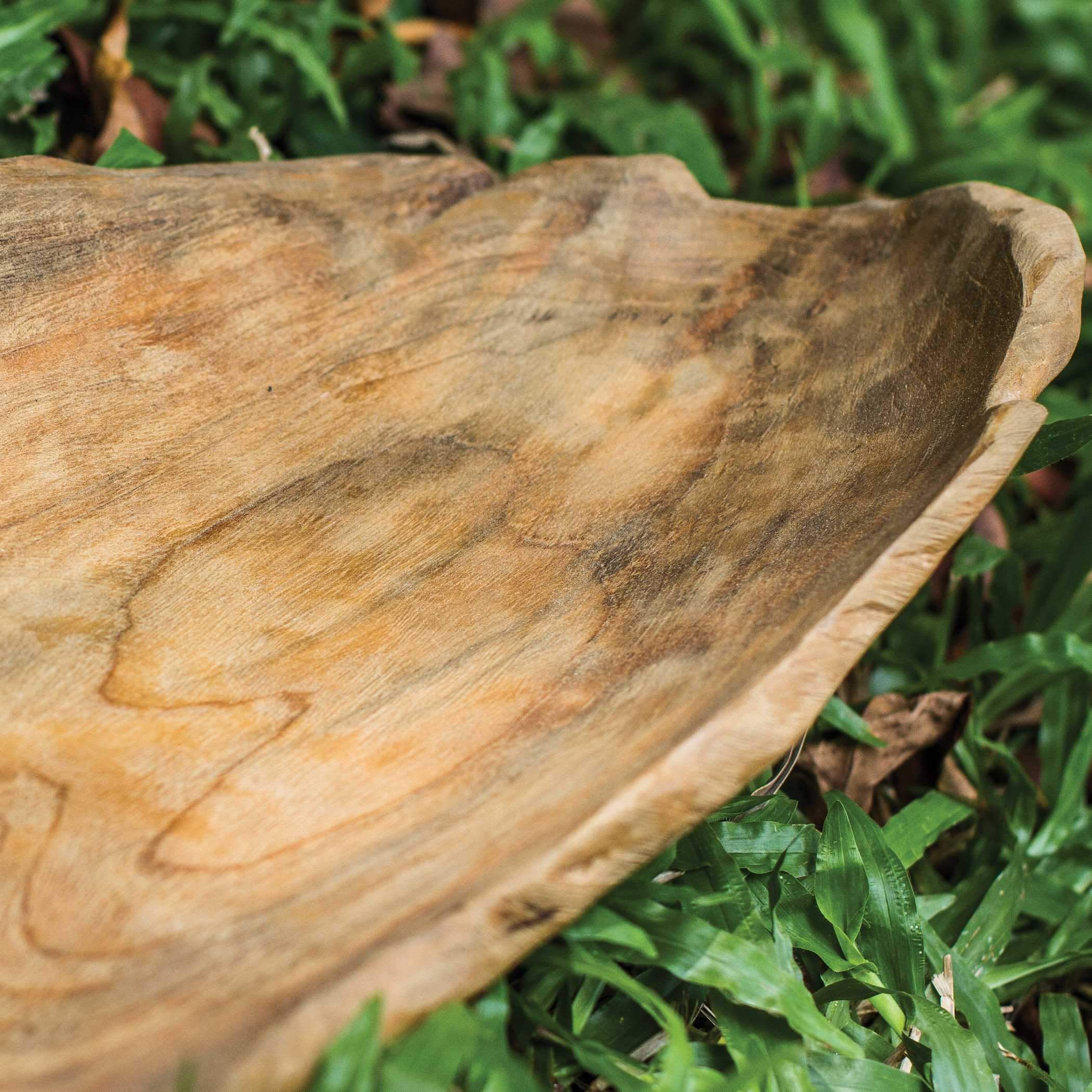 Uttermost Teak Leaf Bowl - Image 4