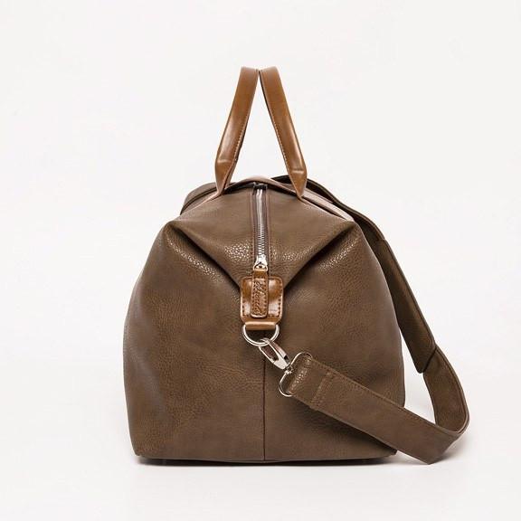The Alpha Duffel Bag, Brown - Image 3
