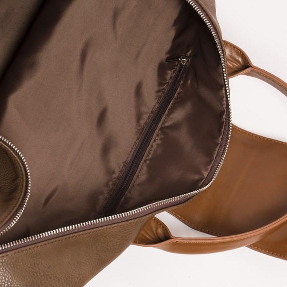 The Alpha Duffel Bag, Brown - Image 5