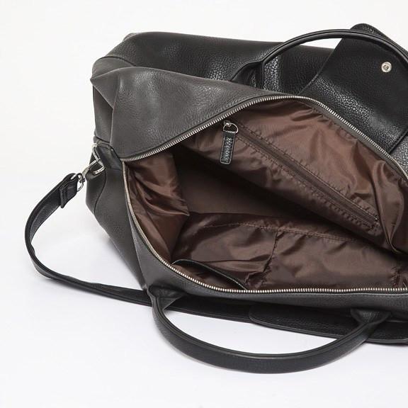 The Alpha Duffel Bag, Grey & Black - Image 3