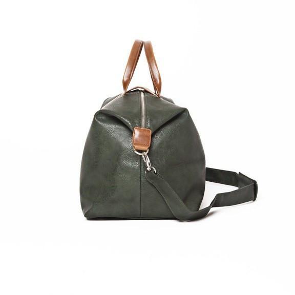 The Alpha Duffel Bag, Olive Green - Image 2