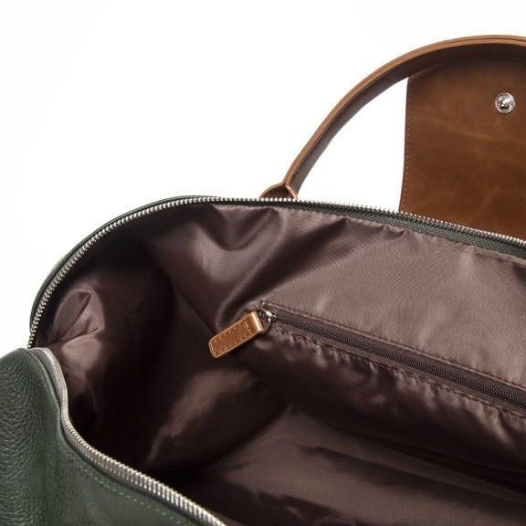 The Alpha Duffel Bag, Olive Green - Image 3