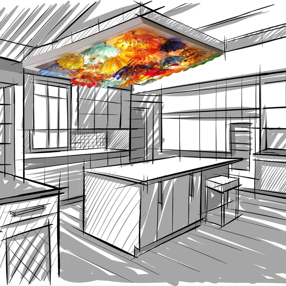 The Natura Ceiling System Kit by Viz Art Glass - Image 4