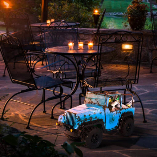 Think Outside 4x4 Heaven Beverage Tub Blue - Image 3