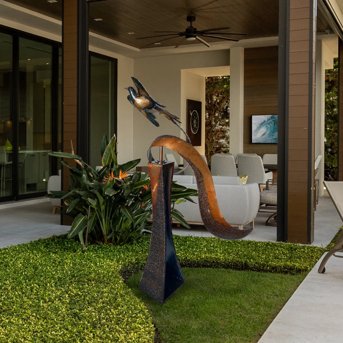 Think Outside Birds Life Kinetic Sculpture - Image 2