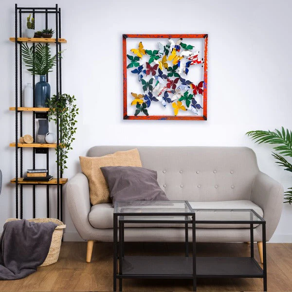 Think Outside Butterfly Framed Wall Panel - Image 3