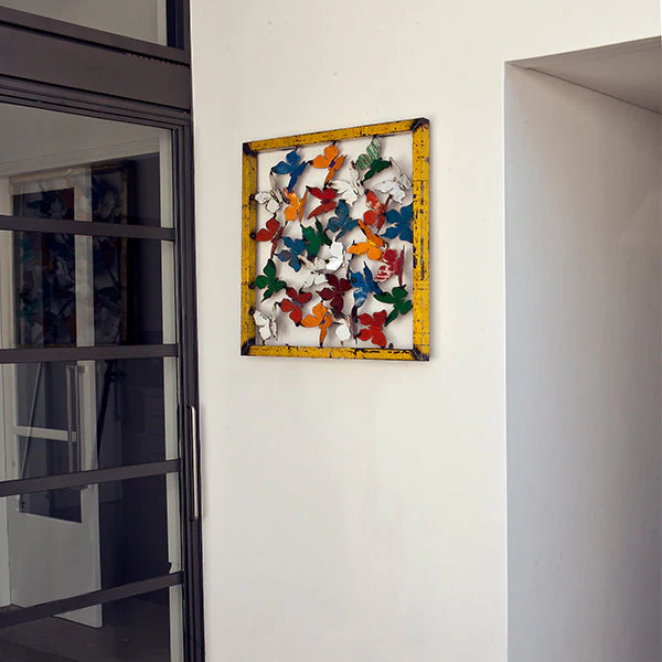 Think Outside Butterfly Framed Wall Panel - Image 4