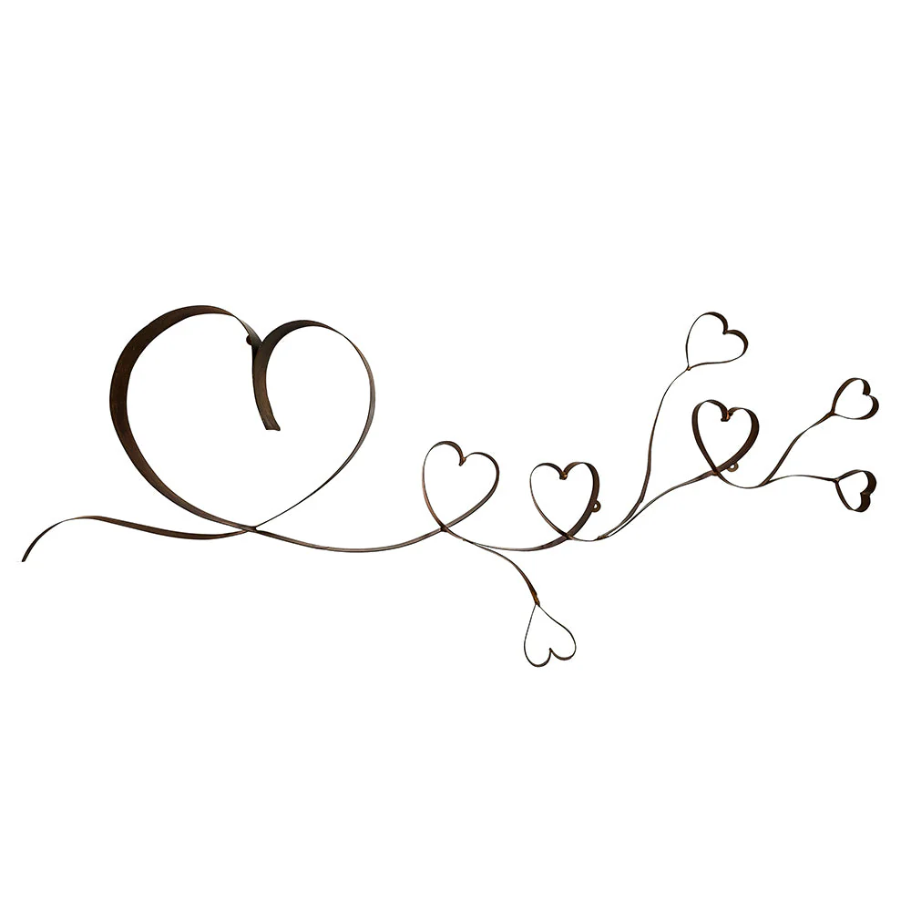 Think Outside Calligraphy Hearts
