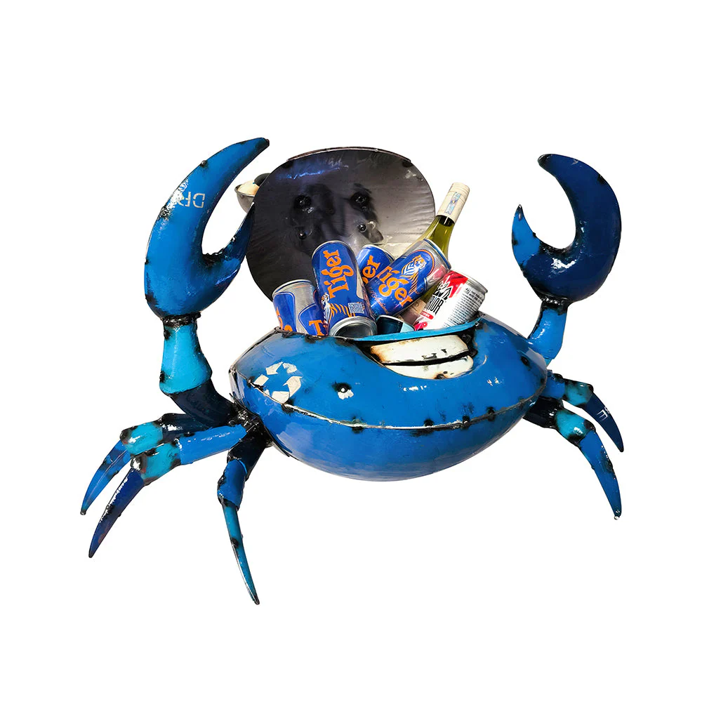 Think Outside Crazy Crab Beverage Tub - Blue