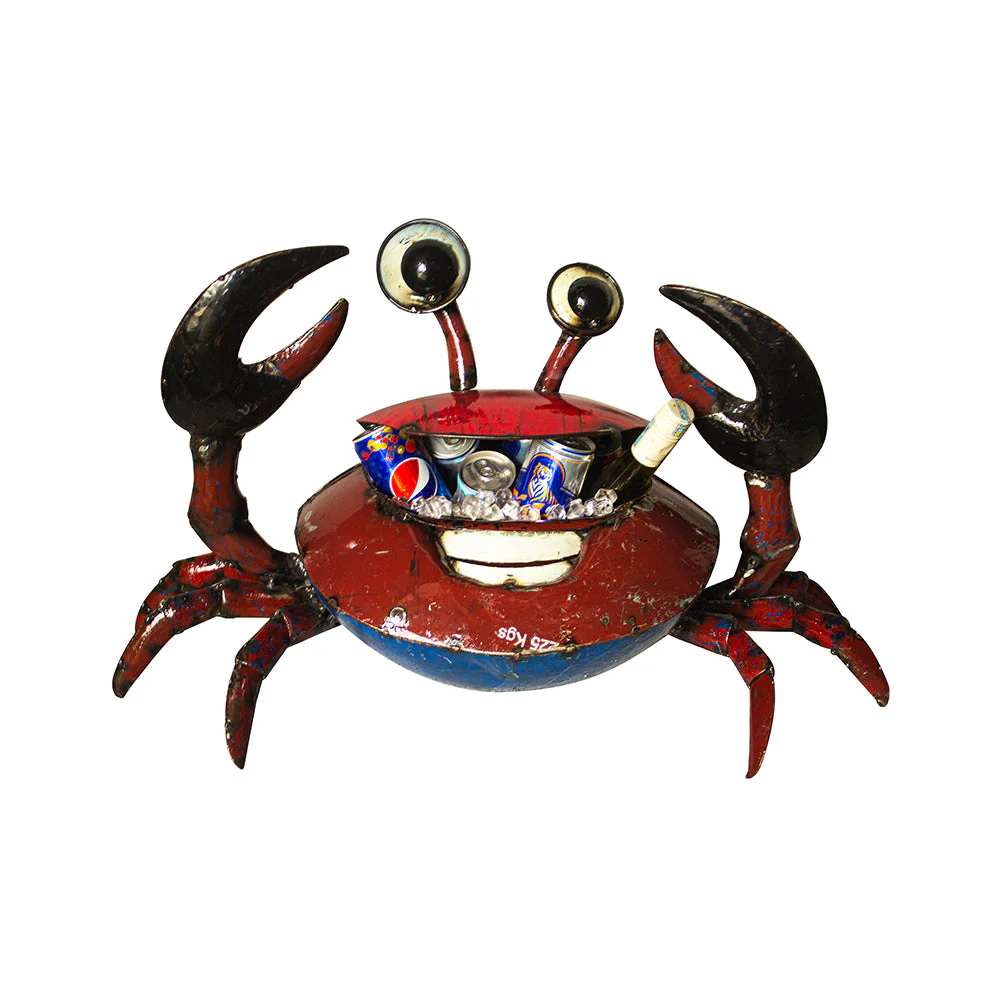 Think Outside Crazy Crab Beverage Tub - Red
