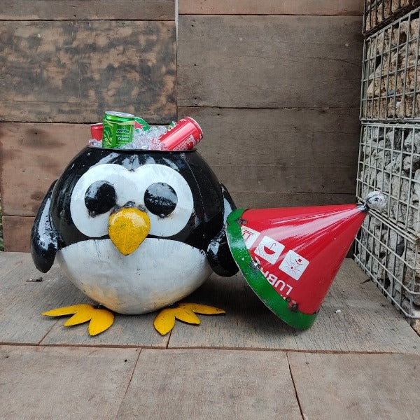 Think Outside Small Size Penguin w Beverage - Image 3