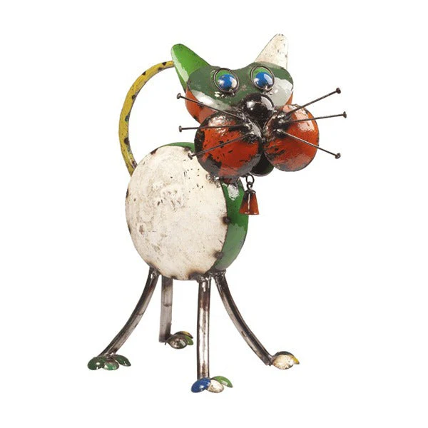 Think Outside Tabitha – Indoor/Outdoor Metal Cat Sculpture