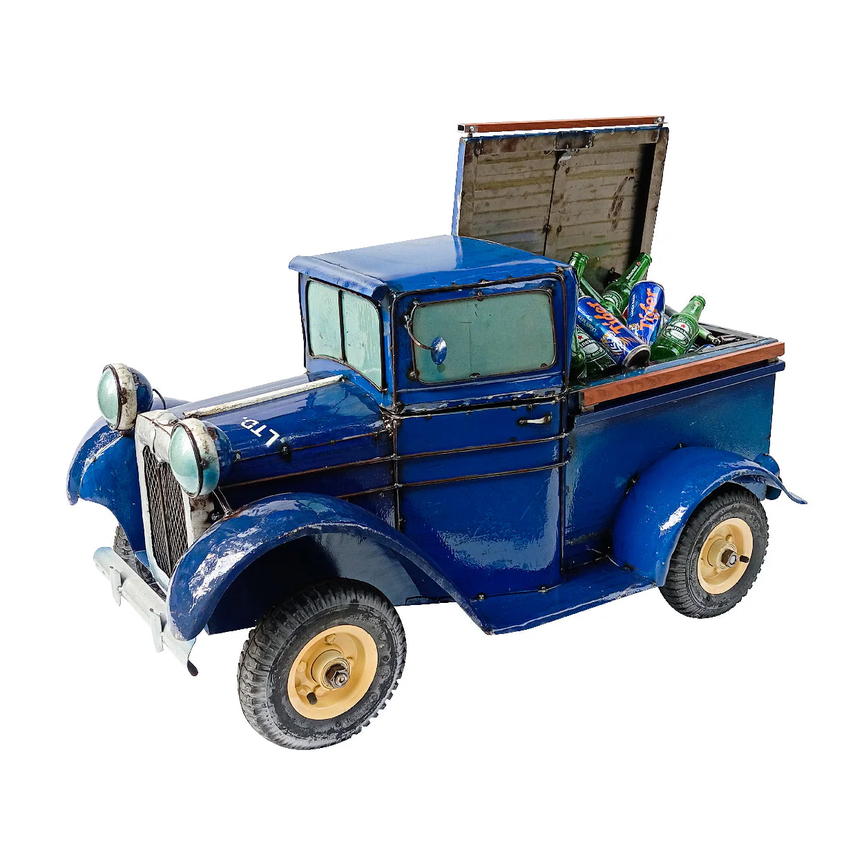 Think Outside Vintage Pick-Up Truck Cooler - Blue