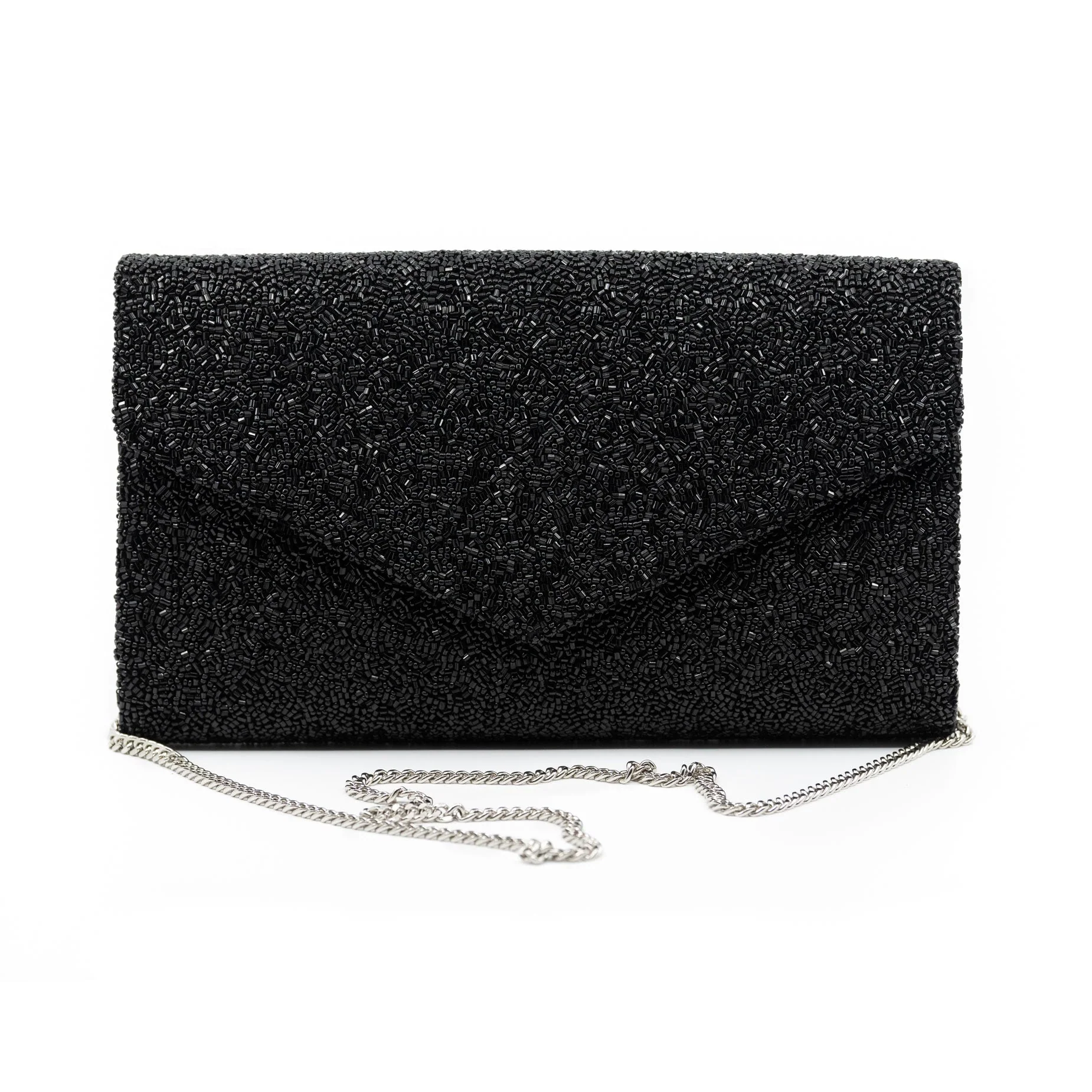 Black Beauty Envelope Clutch