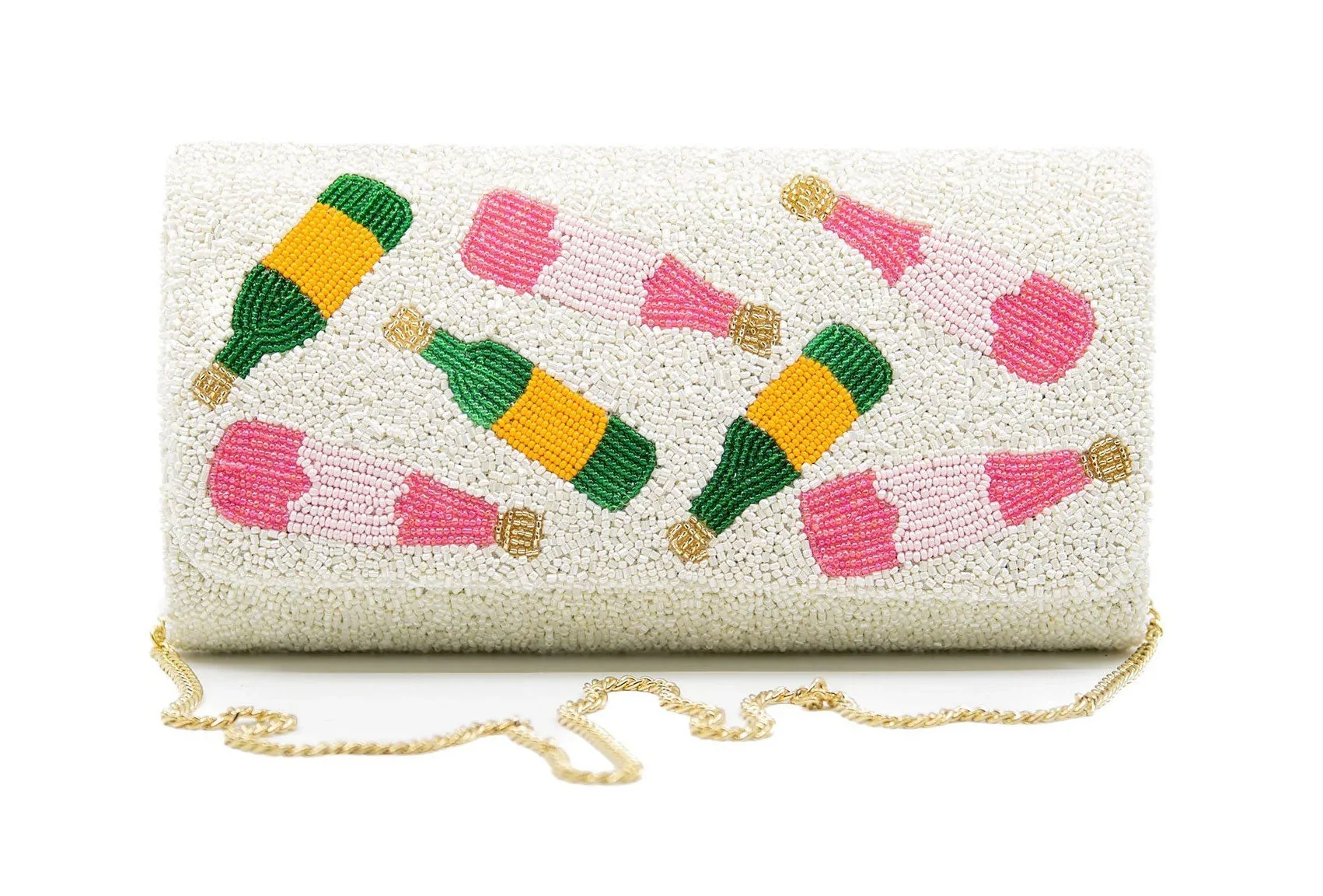 Champagne Pop Clutch