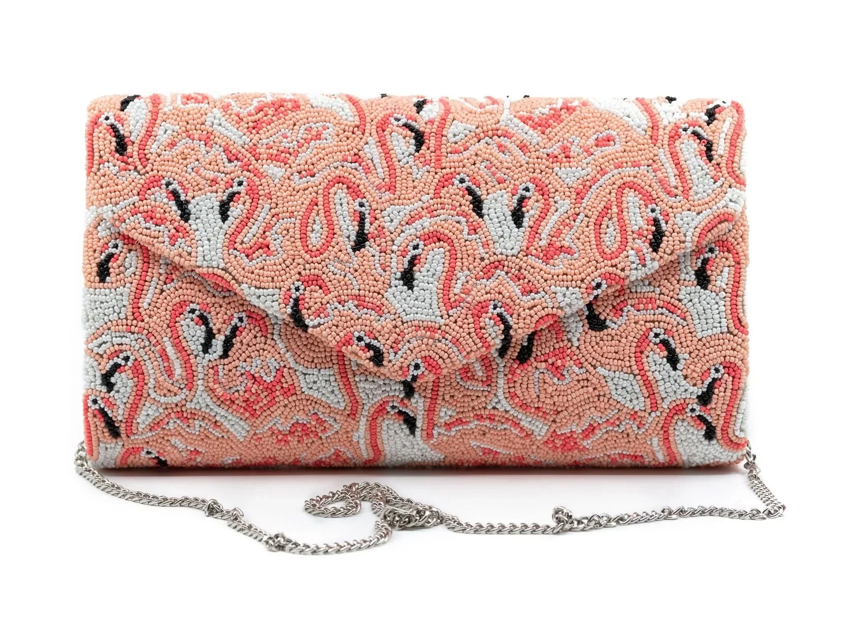 Flamingo!!!!!! Envelope Clutch