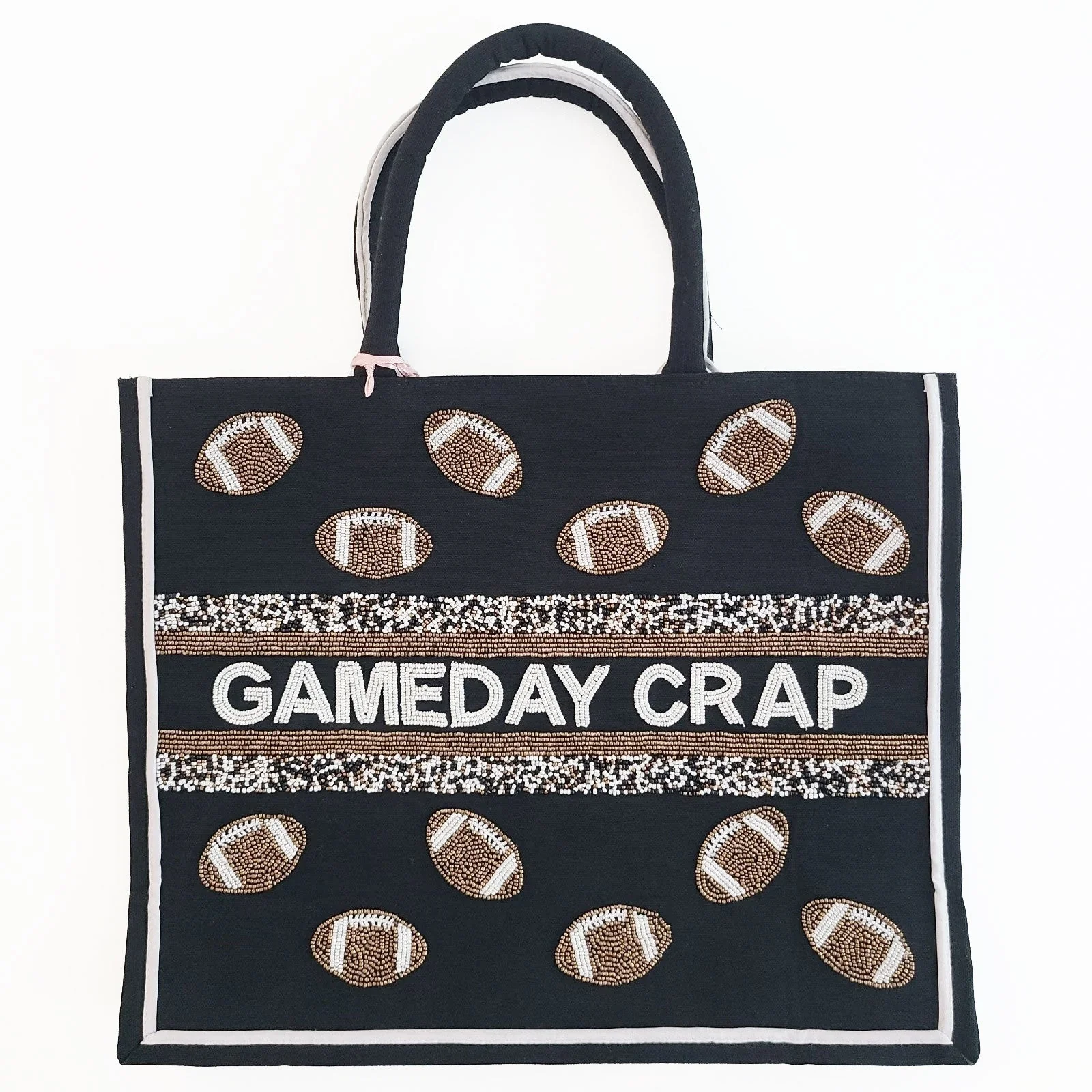 Football Gameday Crap Tote
