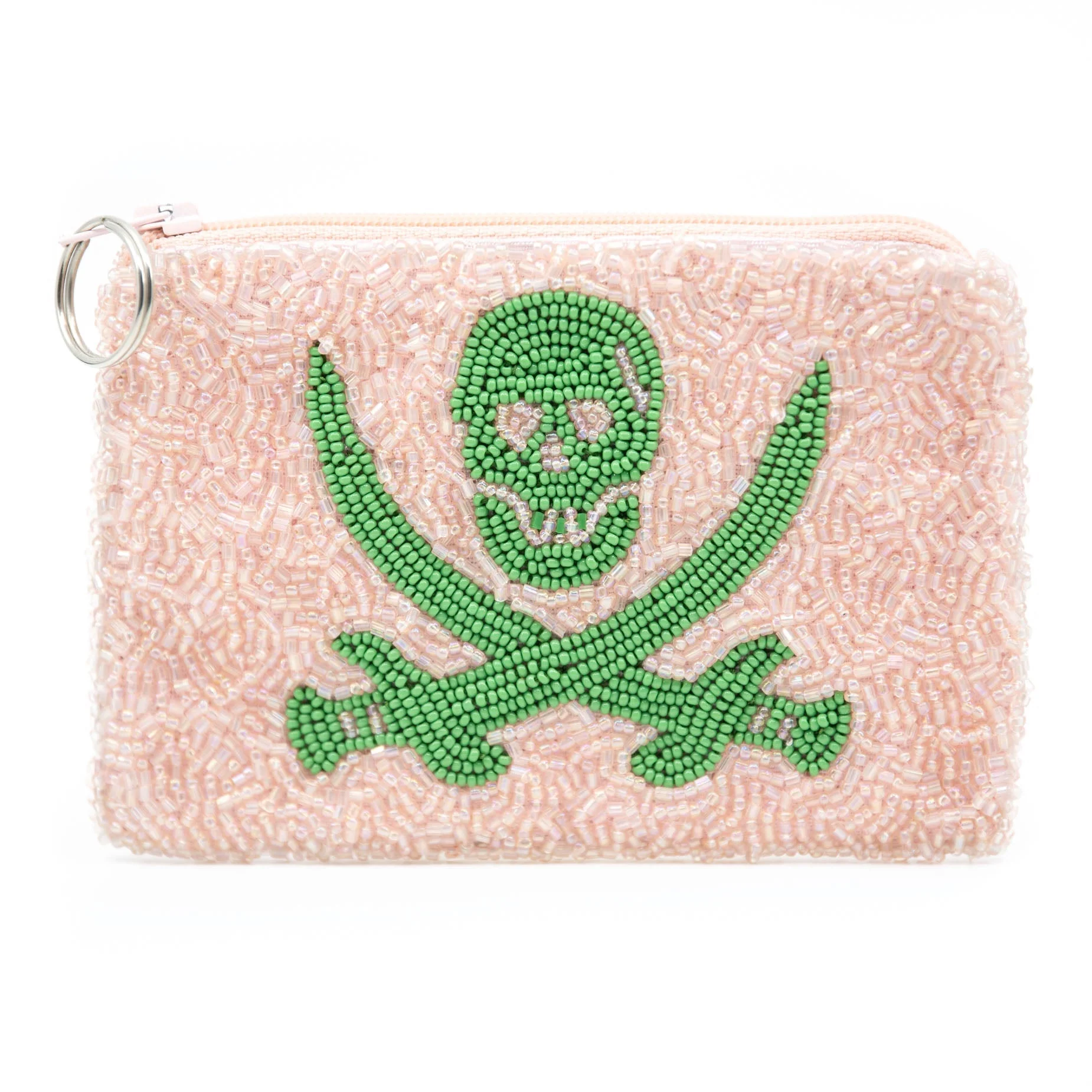 Green Skull Coin Purse