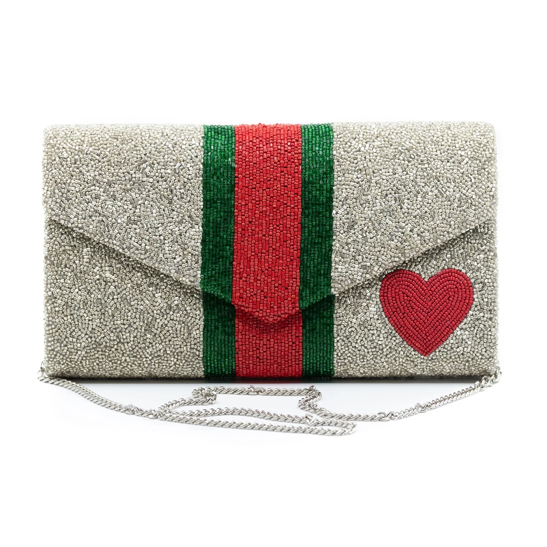 I Heart Envelope Clutch