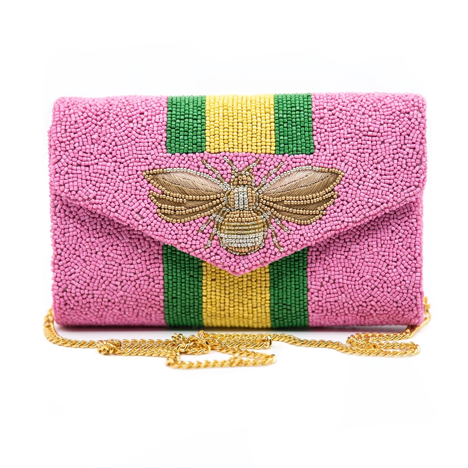 Love Bees Envelope Clutch