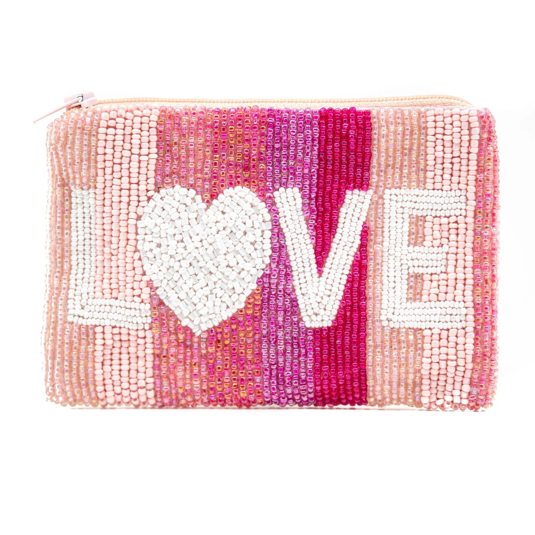 Love on Stripes Coin Purse