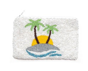 Palm Tree Coin Purse