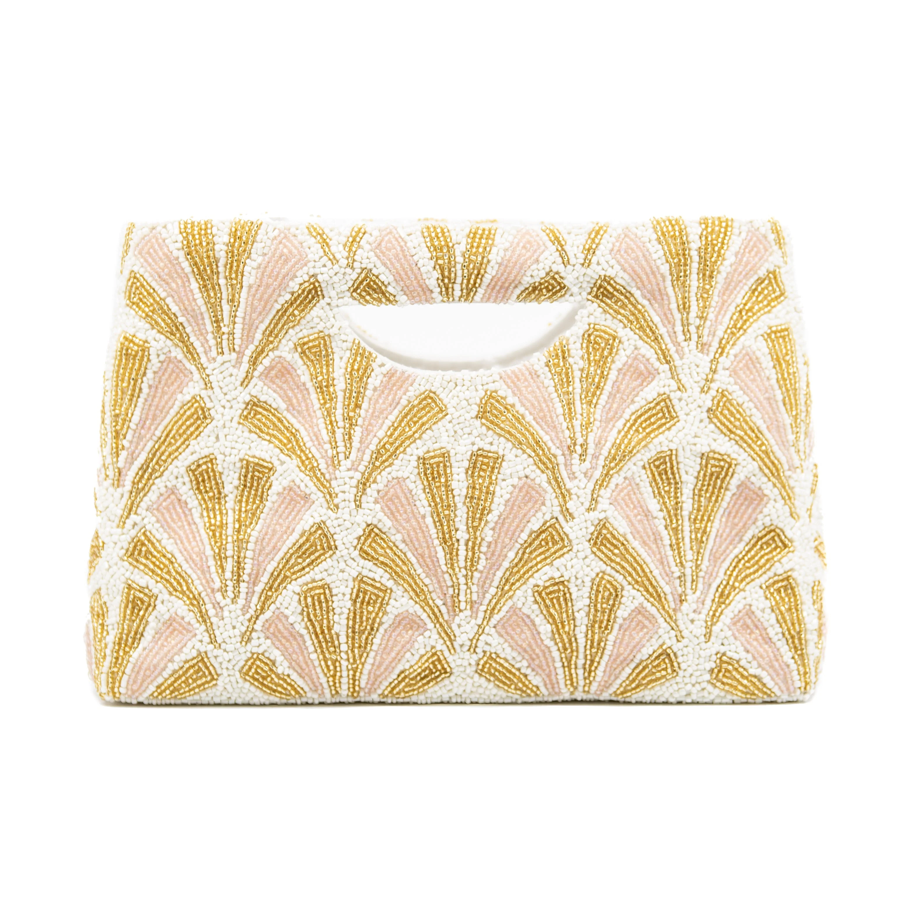 Pastel Fans Top Handle