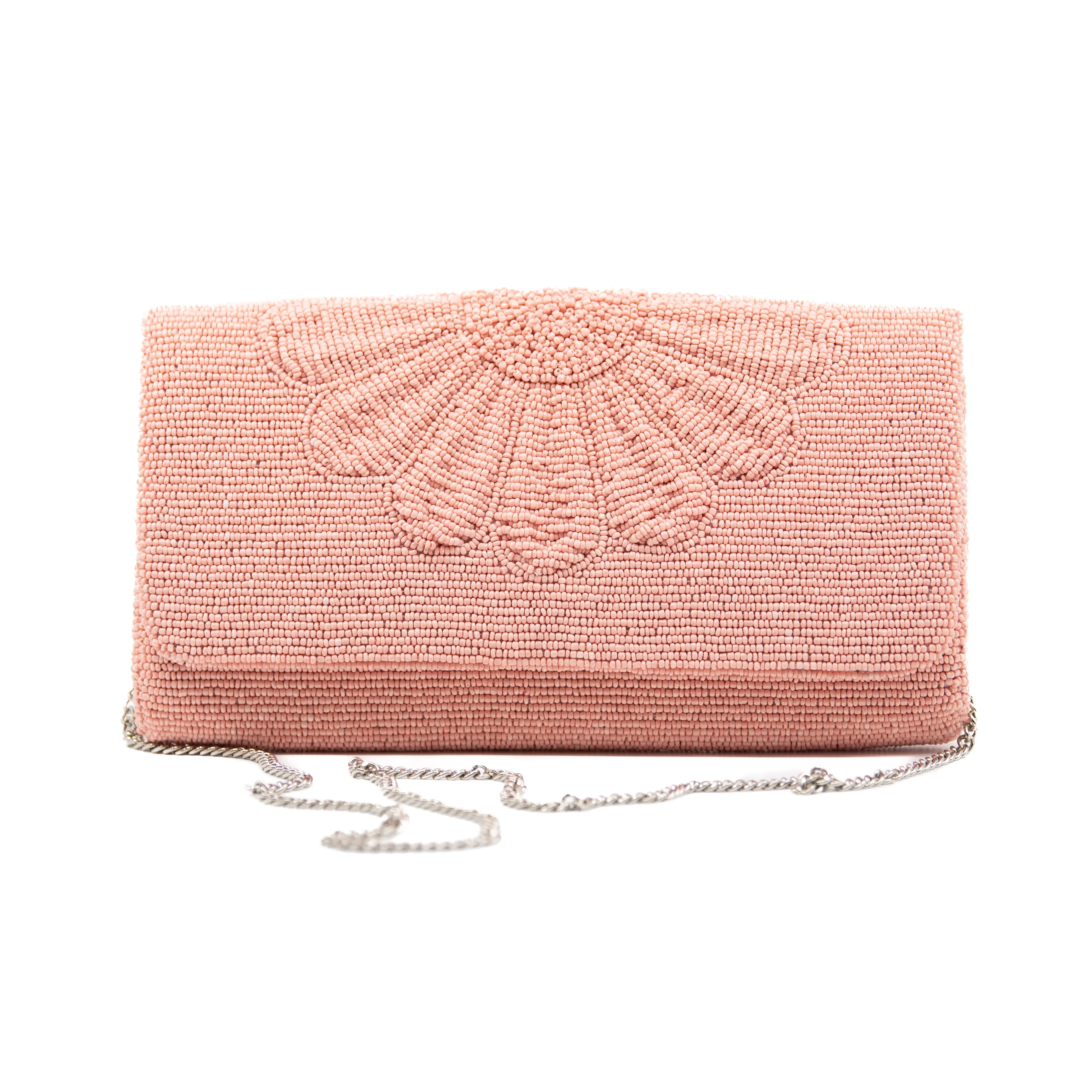 Pink Daisy Clutch