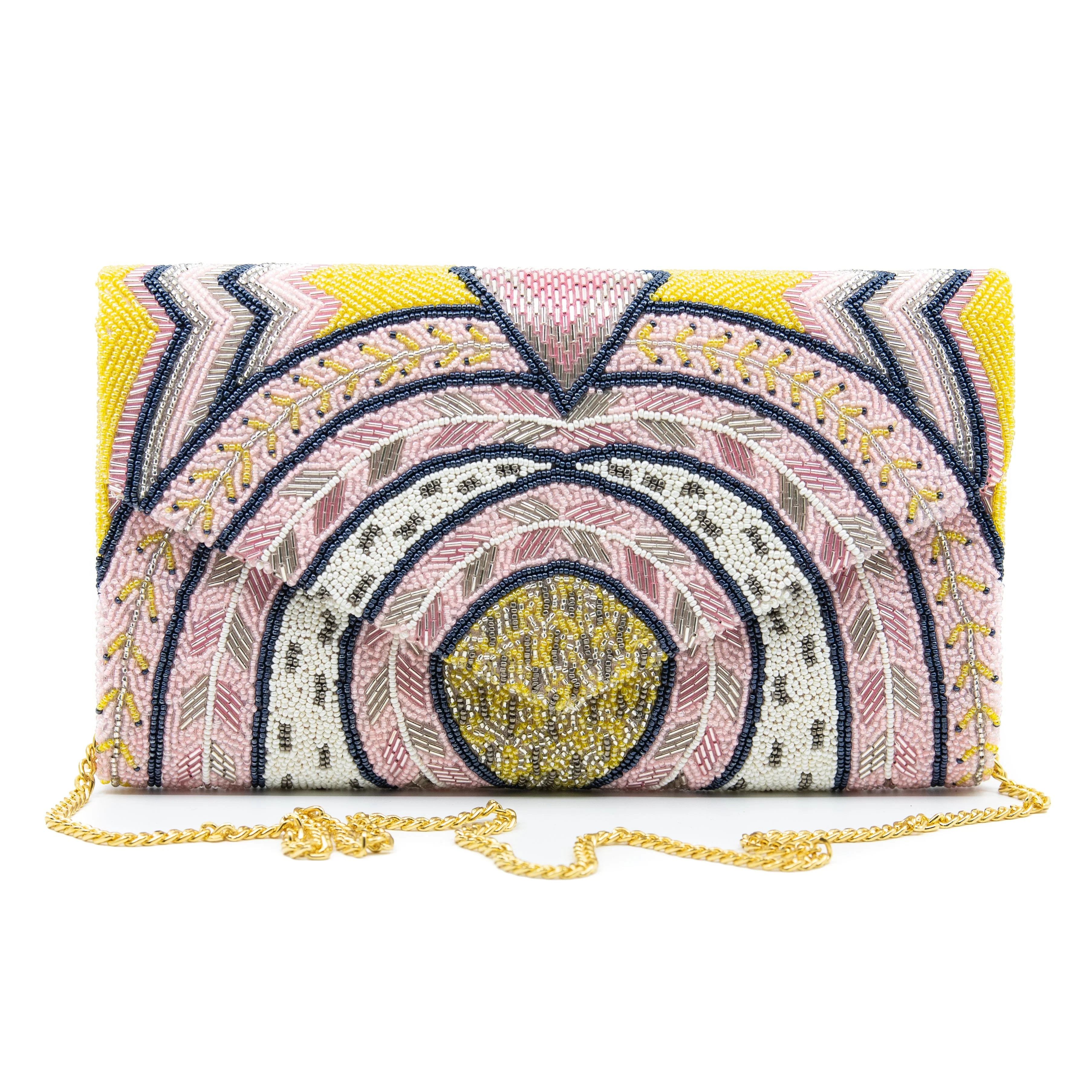 Pink Persuasion Envelope Clutch