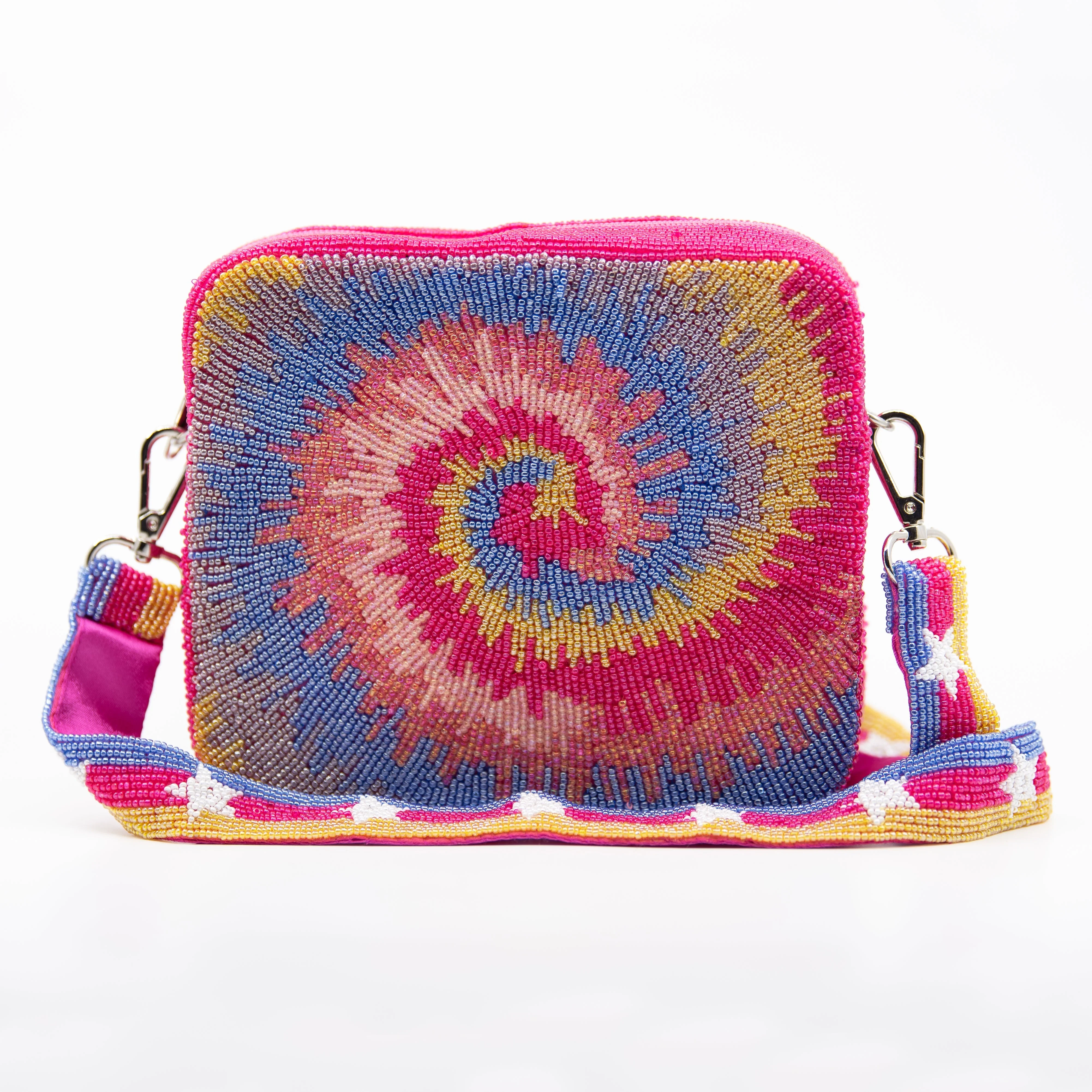 Pink Swirl Crossbody