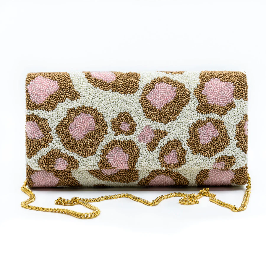 Pinky Camo Clutch