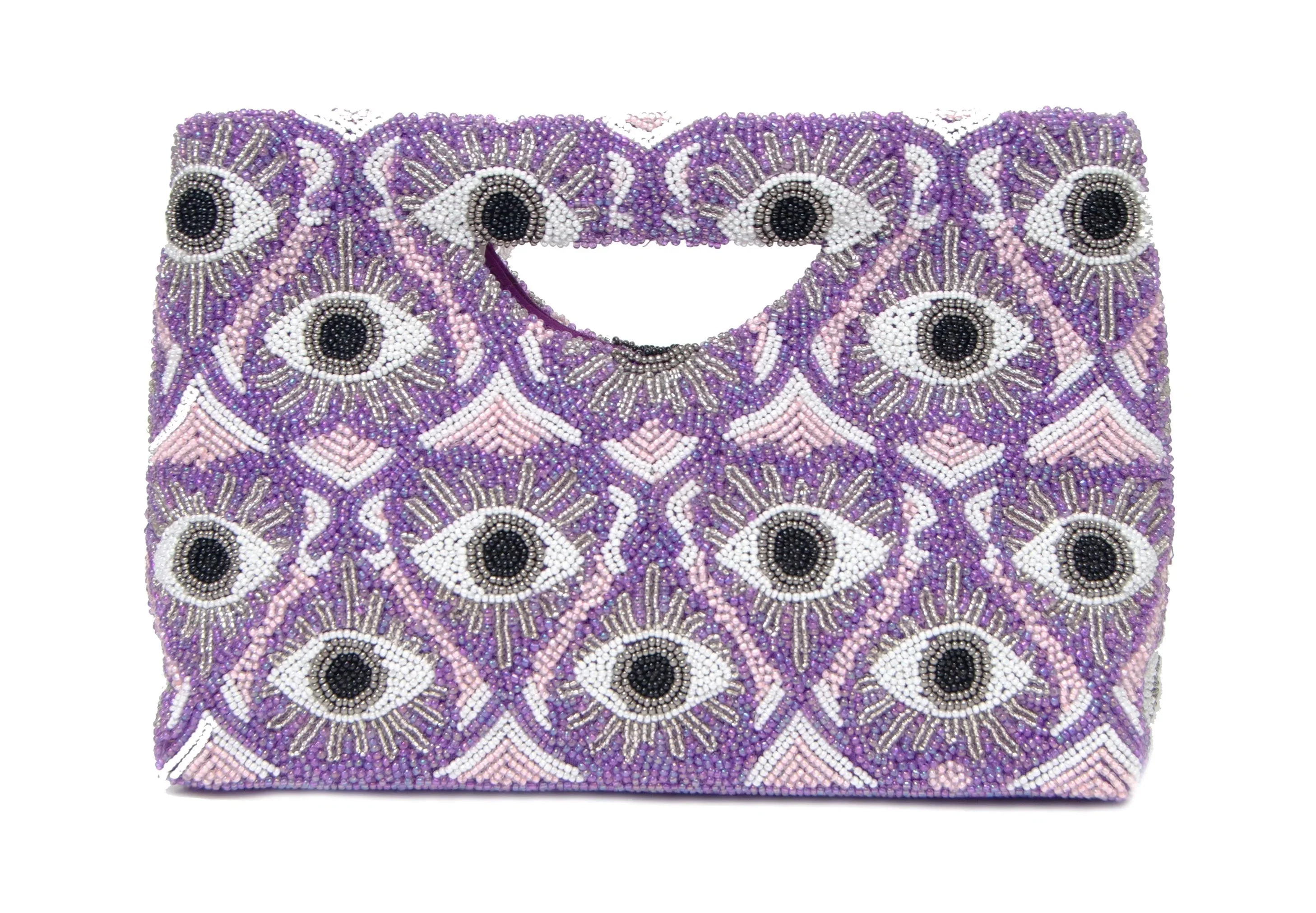 Purple Lucky Me Top Handle