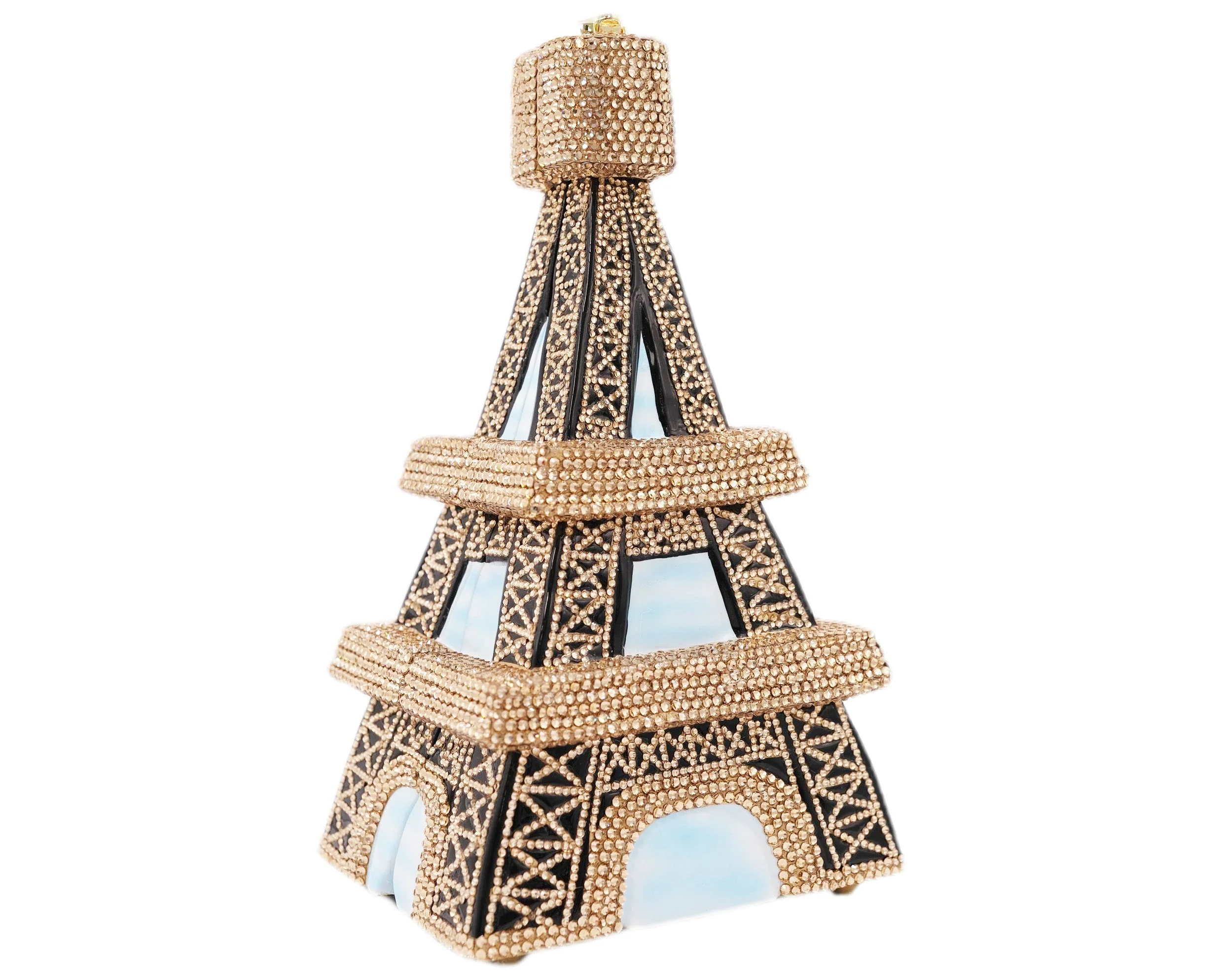 Timmy Woods Iconic Tour D' Eiffel Swarovski Crystals Handbag - Image 2