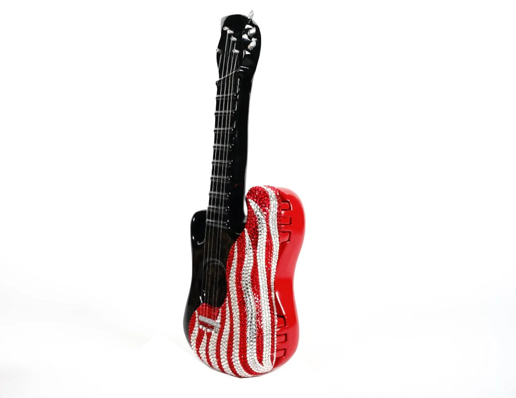 Timmy Woods Memory Lane Wooden Guitar Handbag - Image 3