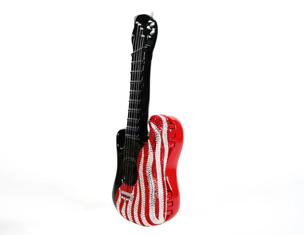 Timmy Woods Memory Lane Wooden Guitar Handbag - Image 7