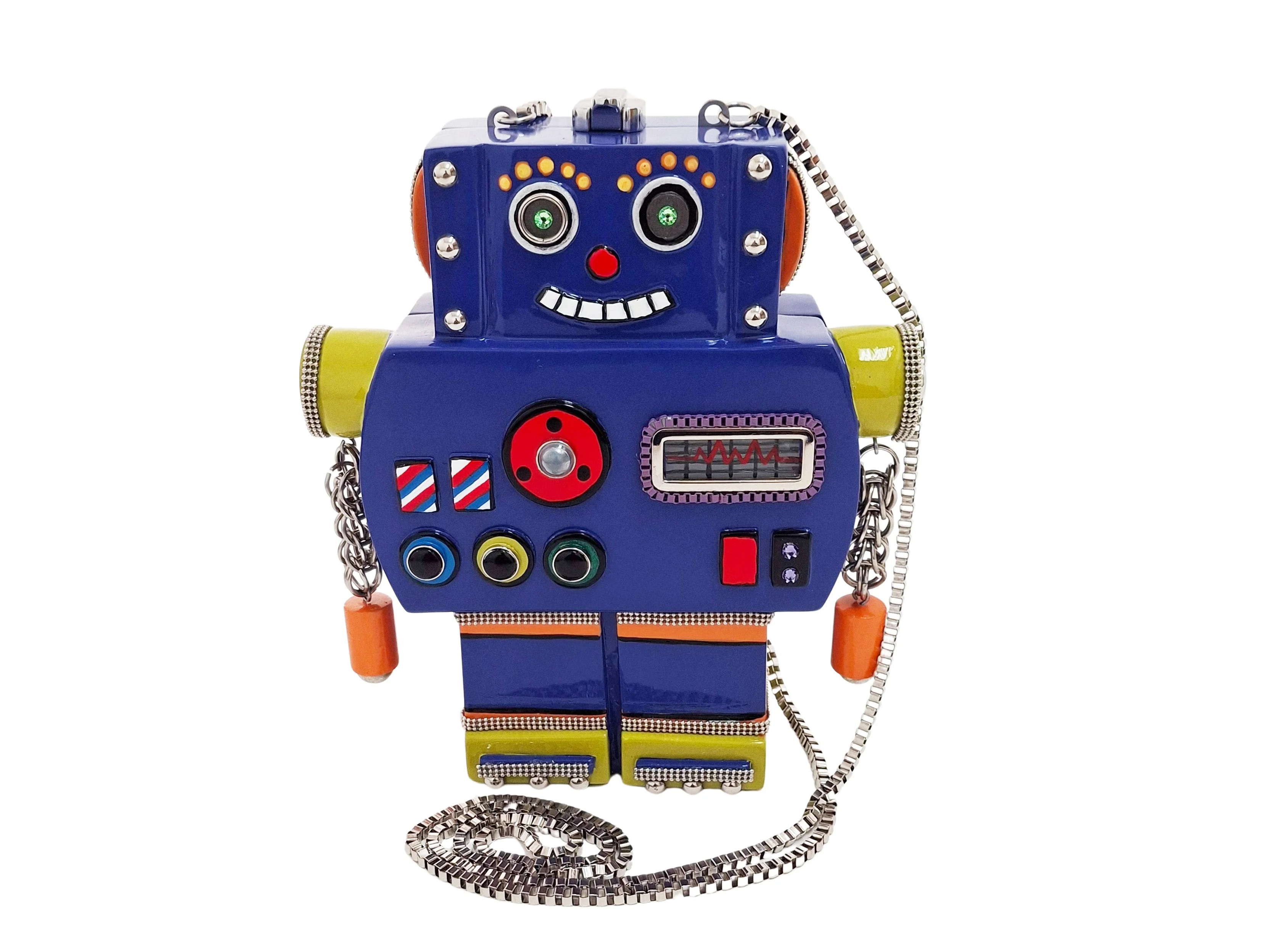 Timmy Woods Robbie Robot Wooden Collectible Handbag - Image 4