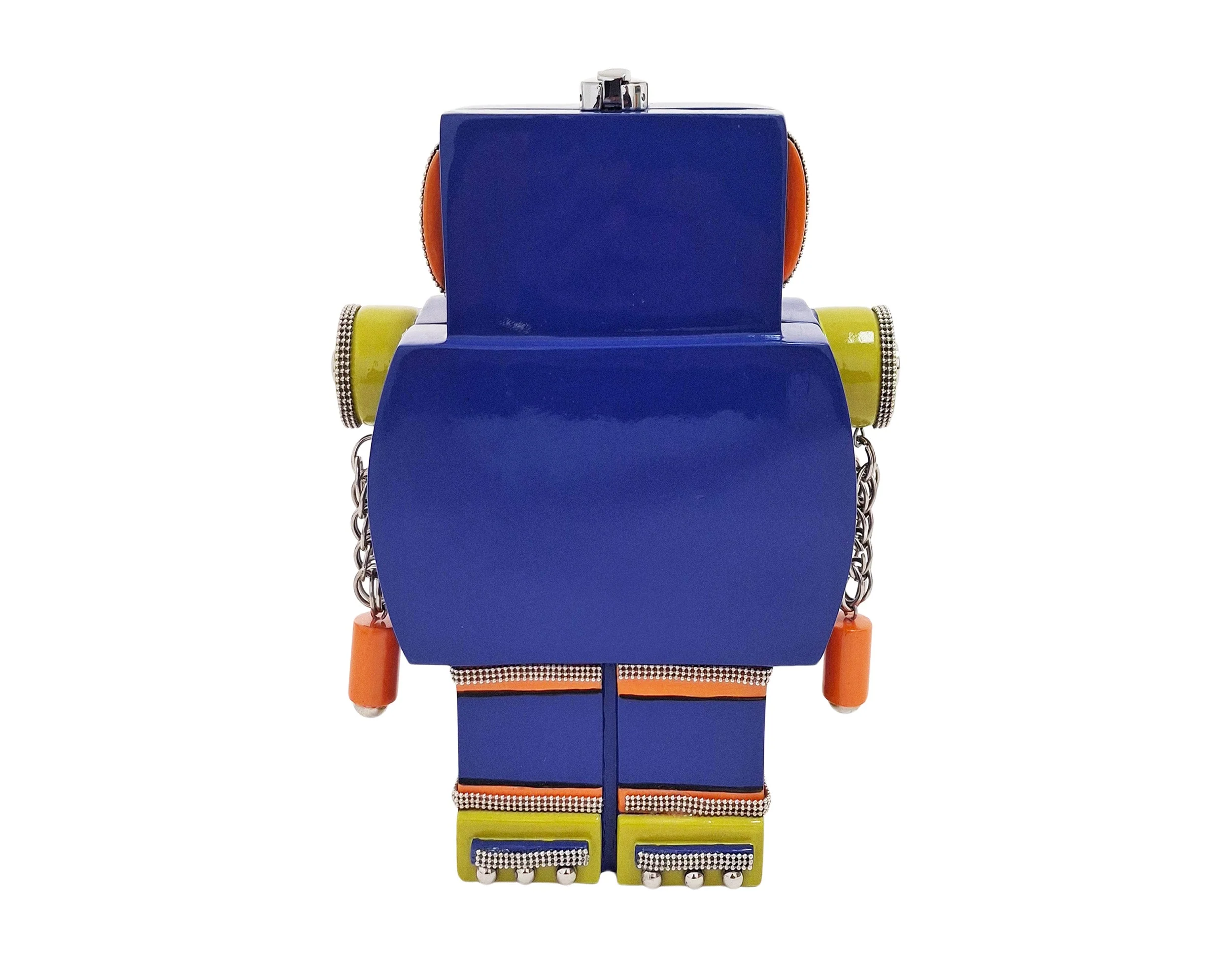 Timmy Woods Robbie Robot Wooden Collectible Handbag - Image 6