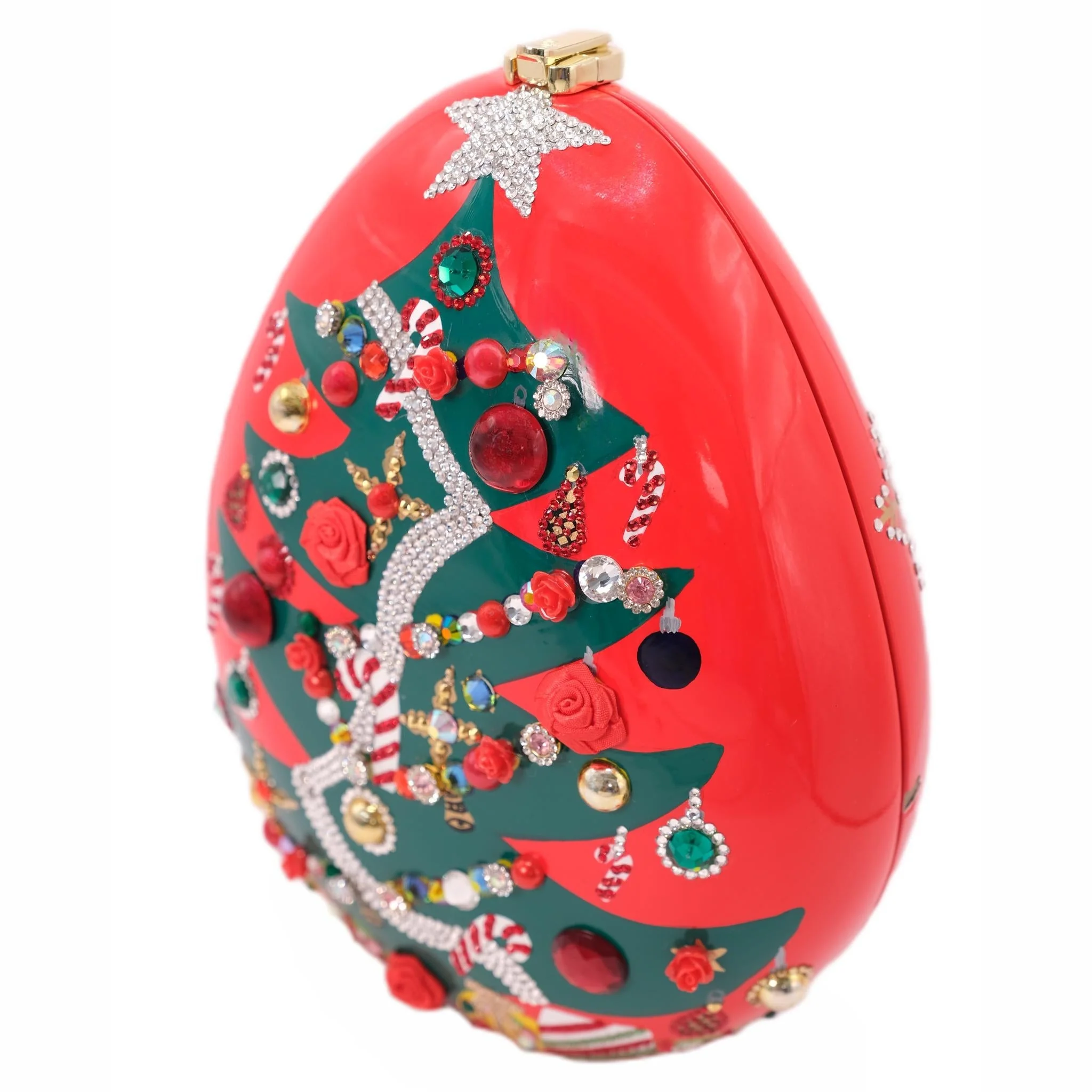 Timmy Woods X-mas Tree Red Swarovski Crystals - Image 2